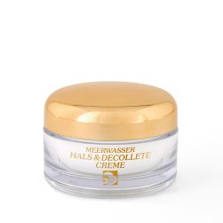 Meerwasser-Kosmetik-Präparat - Hals Dekollete-Creme
