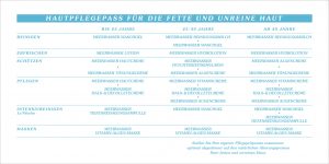 Hautpflegepass für die fette und unreine Haut
